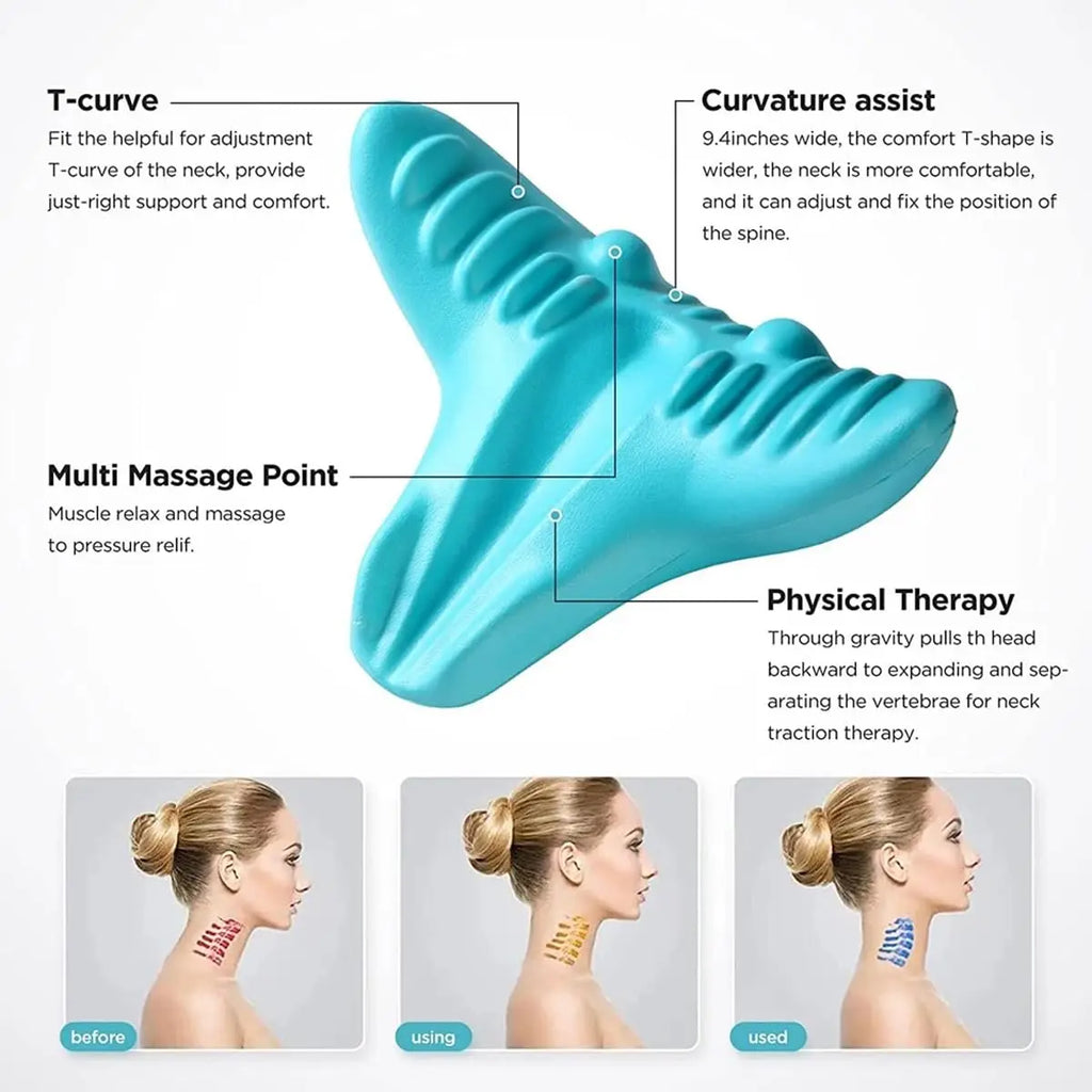 CloudRest™ Cervical Neck Stretcher – 8-Minute Neck & Shoulder Pain Relief